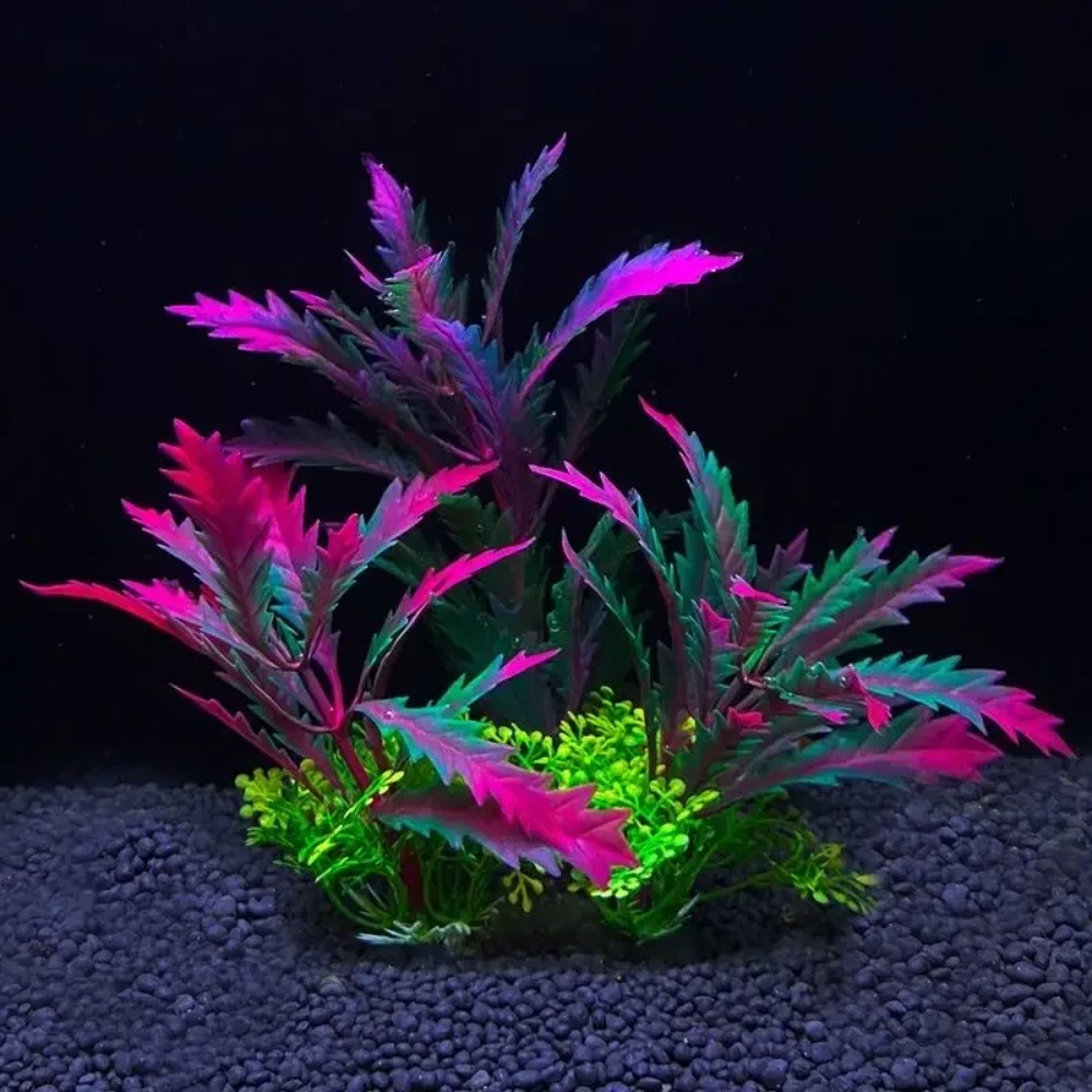 Planted Aquarium Bowl - 2pcsFish TankOrnament Plant Aquarium Artificial Decor