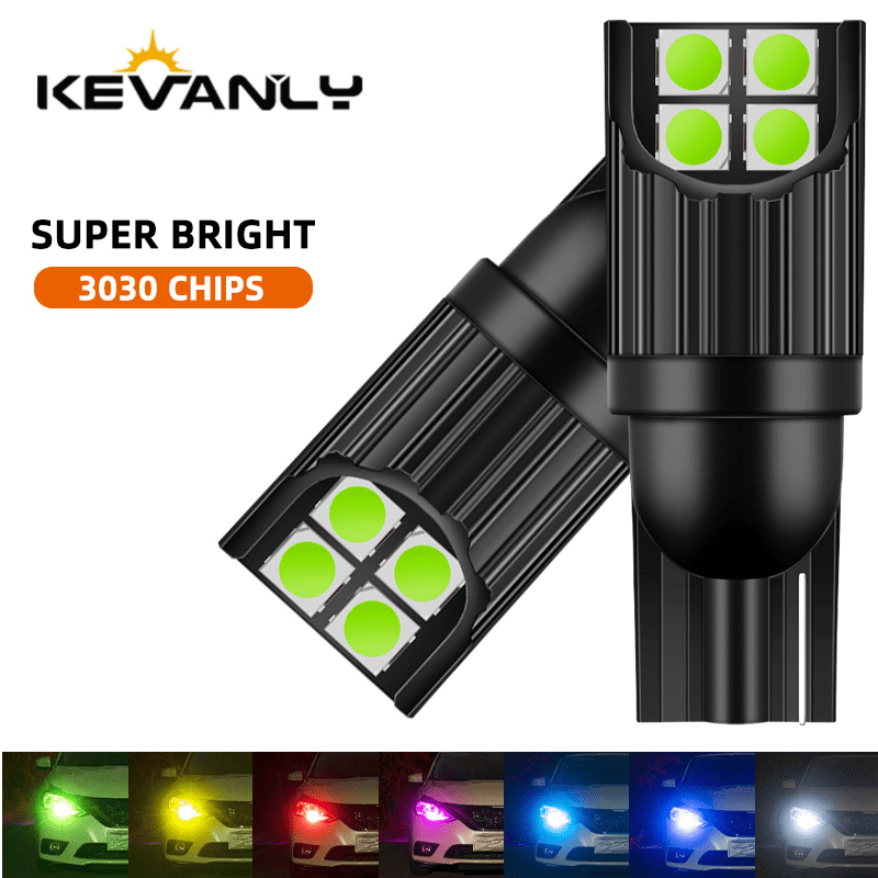 Ludwigia Super Red - 2pcs T10 LED W5W LED Bulbs