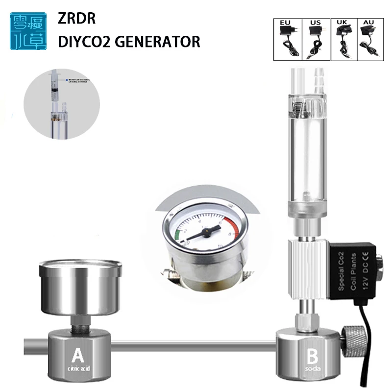 Planted Aquarium Parameters - Aquarium DIY CO2 Reactor Generator System