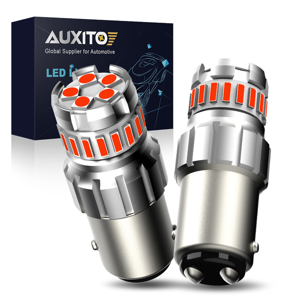 AUXITO 2Pcs Red 1157 P21/5W BA - огляд і ціна Ludwigia Super Red