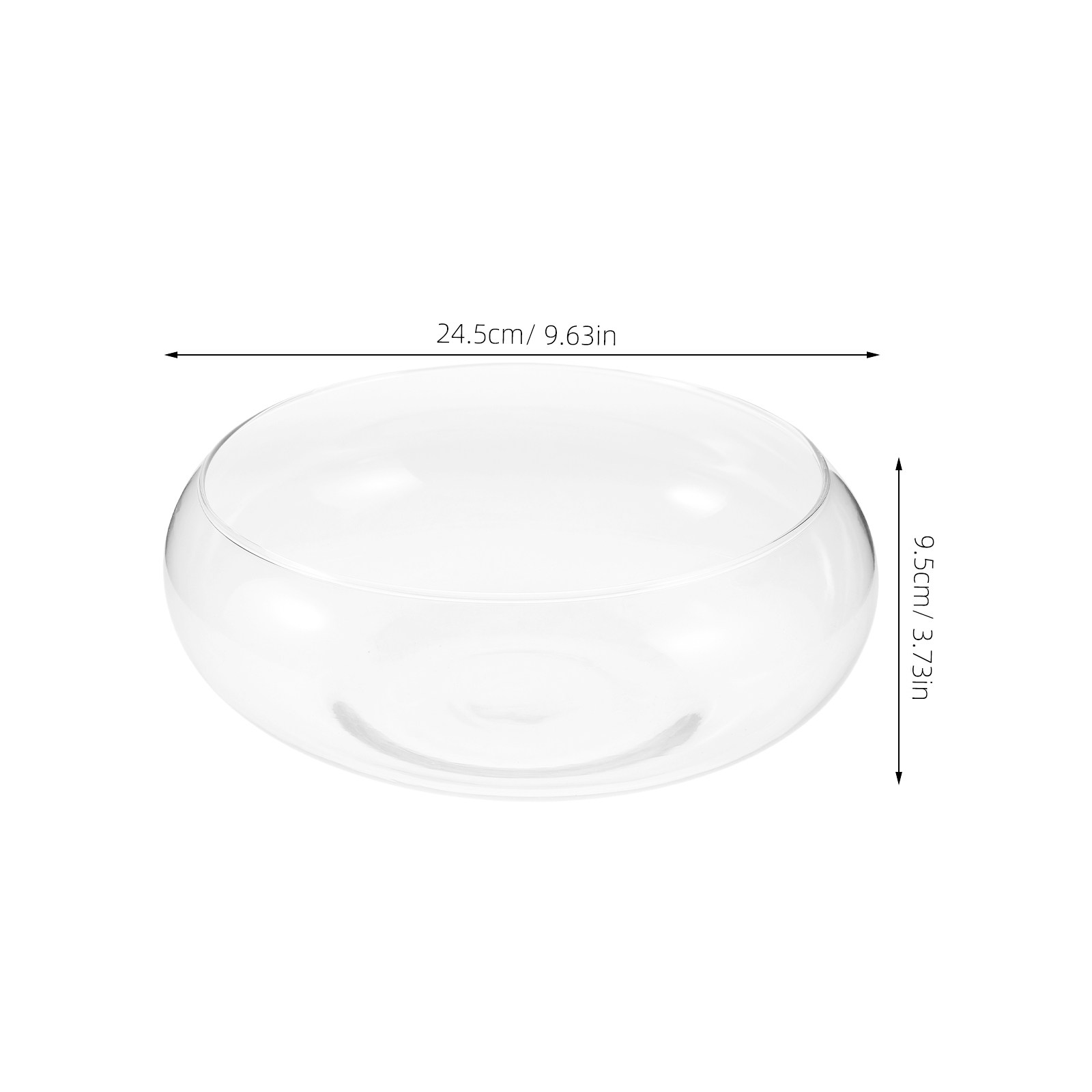 Glass Hydroponic Flower Vase B - огляд і ціна Planted Aquarium Bowl