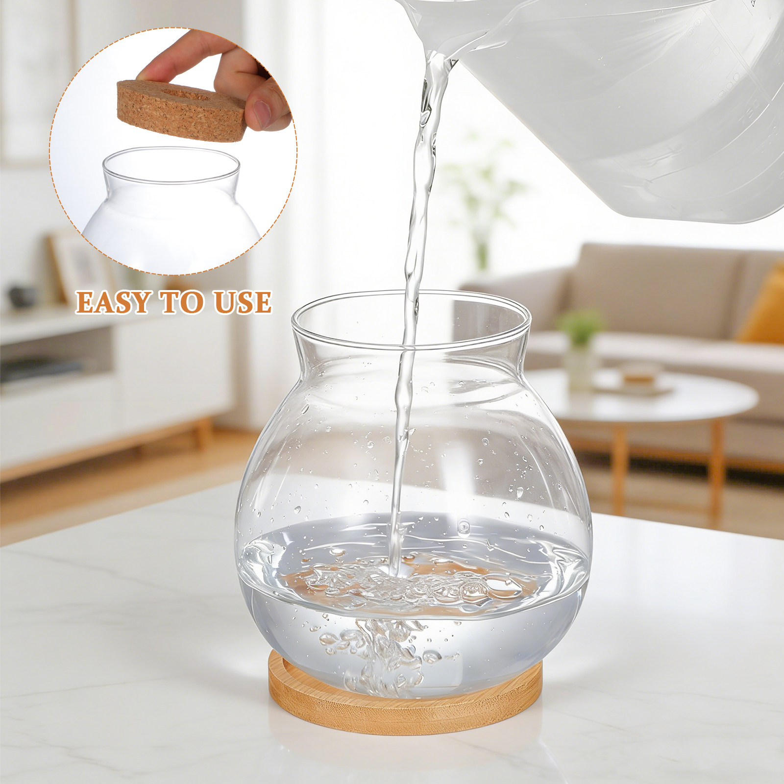Glass Betta Fish Bowl Desktop  - огляд і ціна Planted Aquarium Bowl