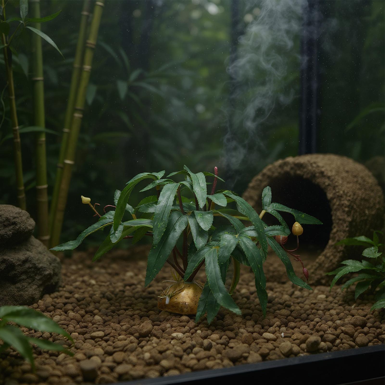 Fake Reptile Plants Snake Tank - огляд і ціна Aquarium Plant Ornament