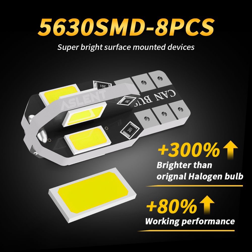 10x W5W T10 LED CANBUS No Erro - огляд і ціна Ludwigia Super Red