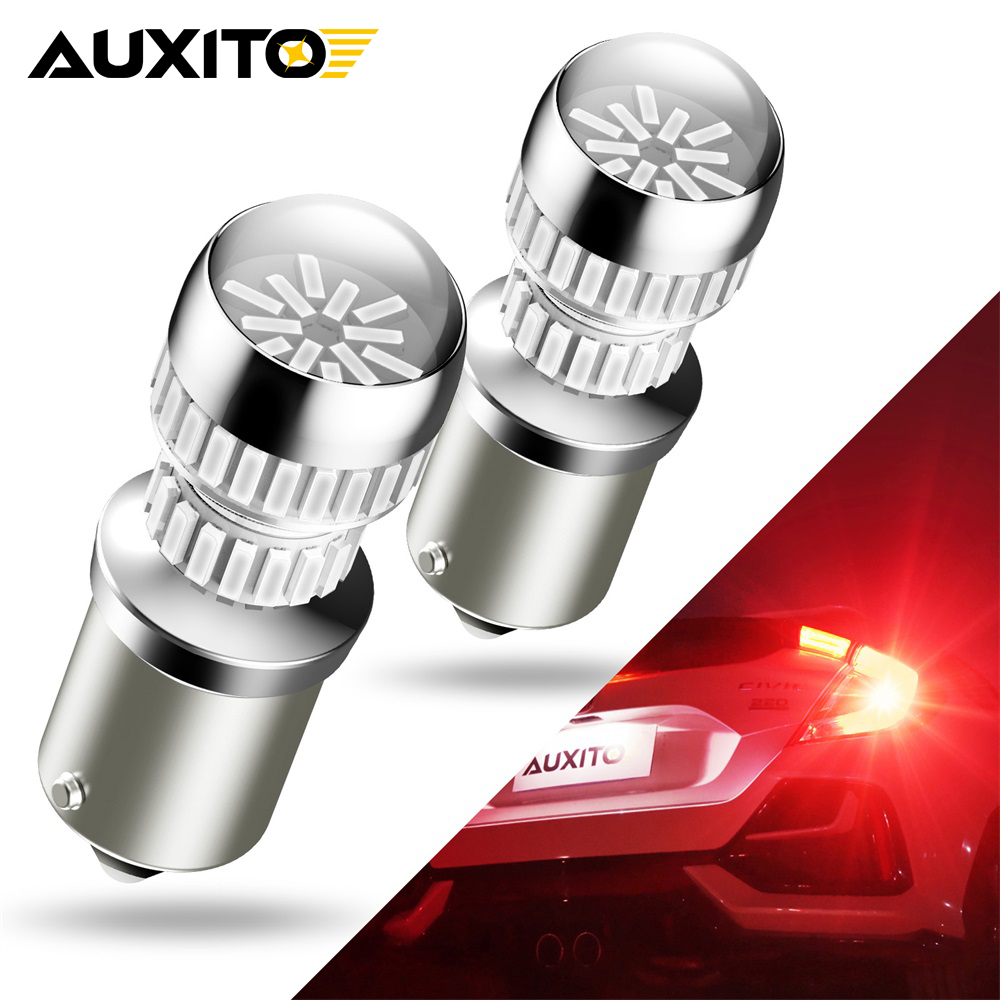 AUXITO 2Pcs 1156 P21W Ba15s LE - огляд і ціна Ludwigia Super Red