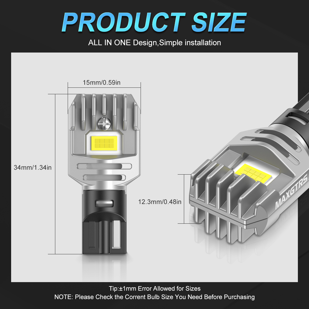 2x 2000LM Canbus T15 T16 LED R - огляд і ціна Ludwigia Super Red