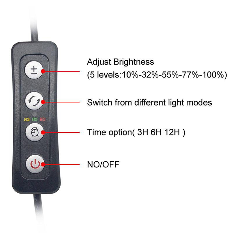 Aquarium LED Light for 16-64CM - огляд і ціна Aquarium Plant Growing