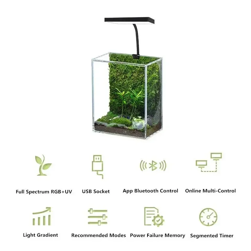 WEEK AQUA Mag Pro USB Nano Aqu - огляд і ціна Aquarium Plant Growing