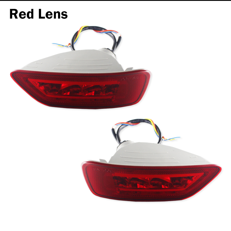 Red LED Rear Bumper Reflector  - огляд і ціна Ludwigia Super Red