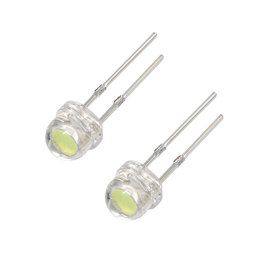 50PCS Straw Hat LED Diode 5MM  - огляд і ціна Ludwigia Super Red
