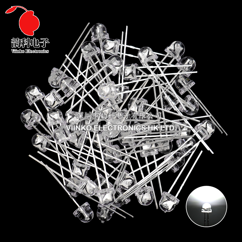 50pcs 5mm Straw Hat LED Super  - огляд і ціна Ludwigia Super Red