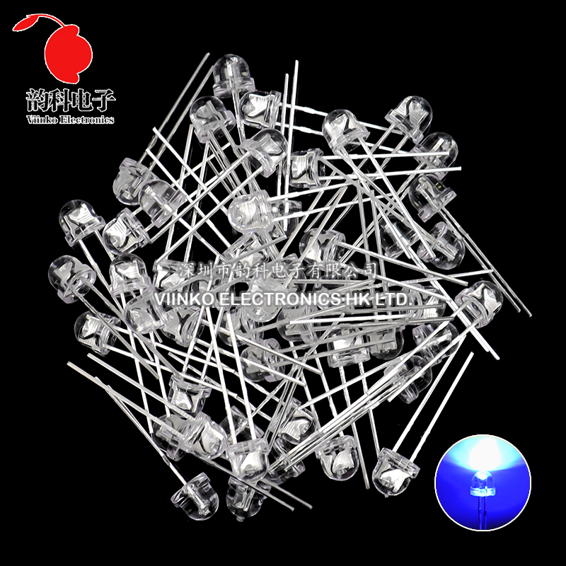 50pcs 5mm Straw Hat LED Super  - огляд і ціна Ludwigia Super Red
