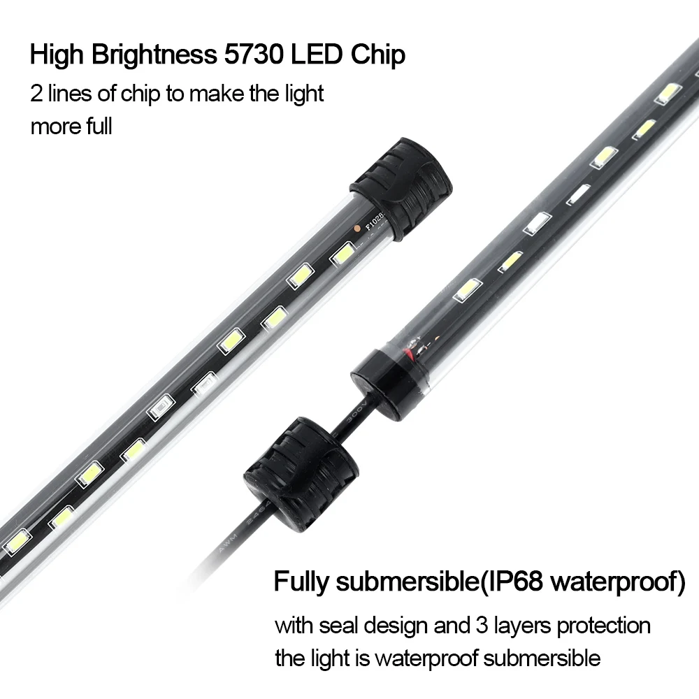 58CM  Aquarium Light LED Plant - огляд і ціна Aquarium Plant Growing