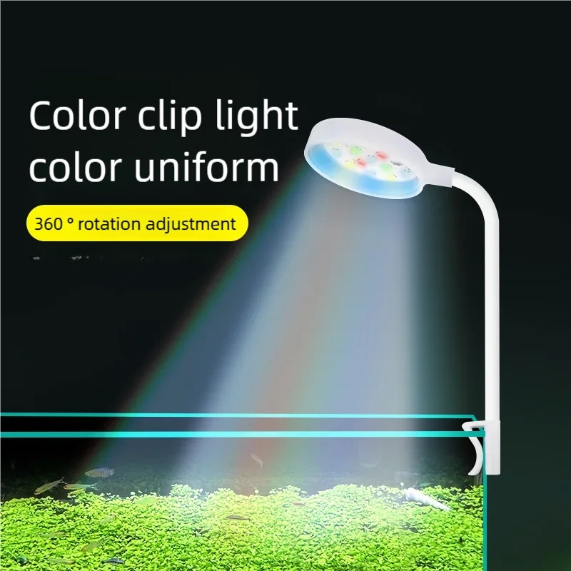 3W LED Clip-On Aquarium Light  - огляд і ціна Aquarium Plant Growing