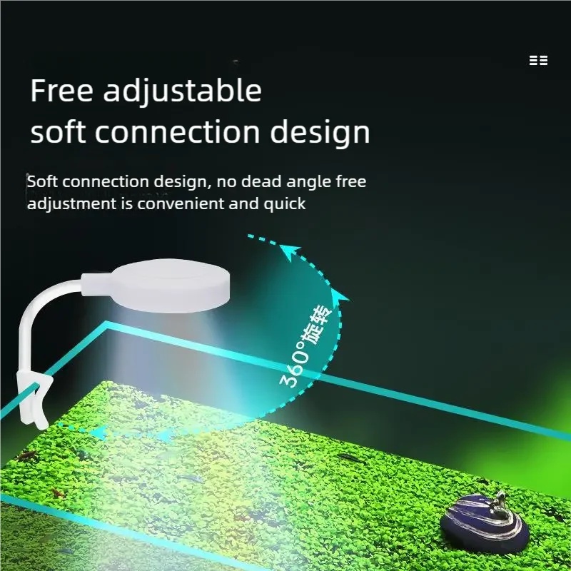 3W LED Clip-On Aquarium Light  - огляд і ціна Aquarium Plant Growing