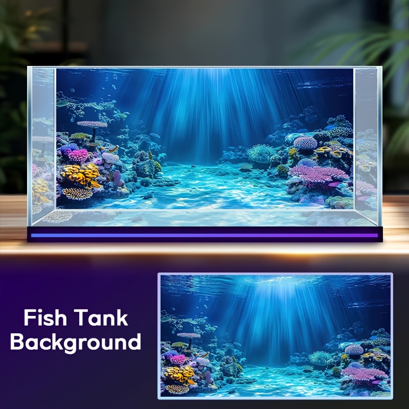 Aquarium Background Wallpaper  - огляд і ціна Aquarium Plant Ornament