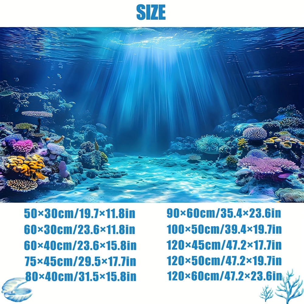Aquarium Background Wallpaper  - огляд і ціна Aquarium Plant Ornament