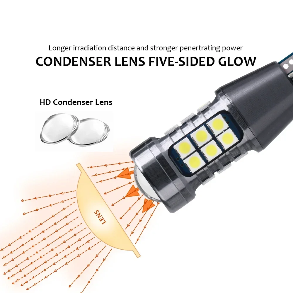 W16W LED T15 2600Lm Strobe Rev - огляд і ціна Ludwigia Super Red